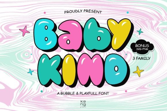 Baby Kind: A Whimsical Font for Creative Projects