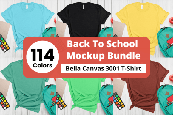 Back to School Bella Canvas Mockups Bundle: A Practical Guide