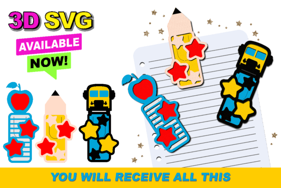 Back to School Book Marks: A Practical Resource for Creative Projects