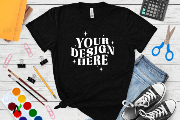 Bella Canvas 3413 Female Mockup - 004: A Professional Tool for T-Shirt Designers