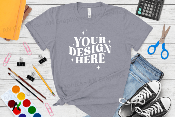 Bella Canvas 3413 Female Mockup - 046