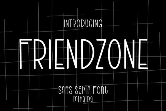 Discover the Charm of Friendzone: A Cute and Friendly Font for Your Creative Projects