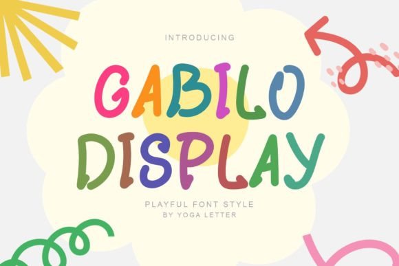 Gabilo Display: A Playful Font for Creative and Educational Projects