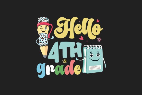 Hello 4th Grade T Shirt Design: A Versatile Tool for Creative Projects