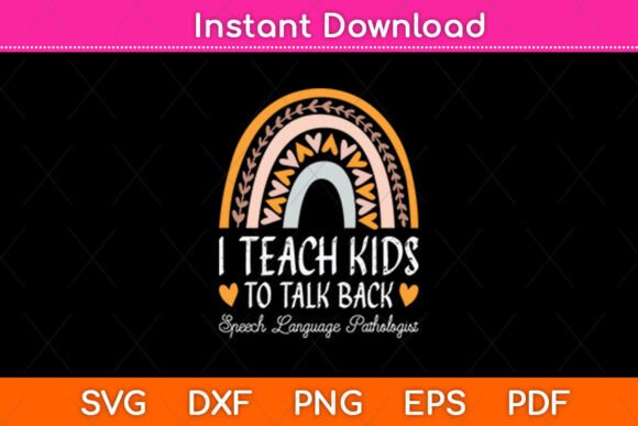 I Teach Kids to Talk Back Speech