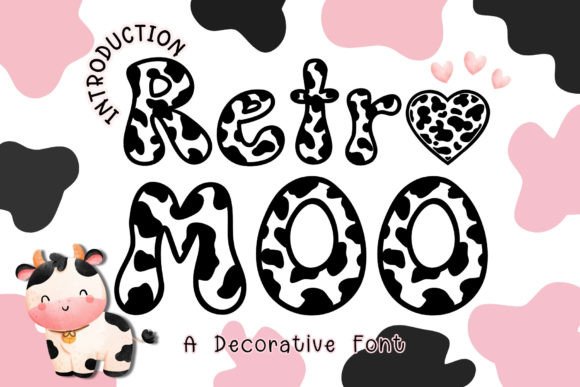 Retro Moo Adds Playful Charm to Creative Projects