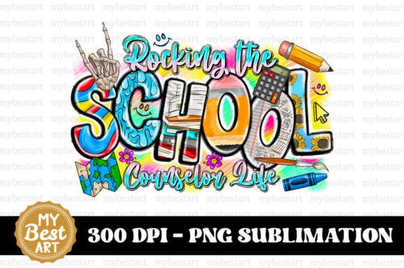 Rocking the School Counselor Life PNG