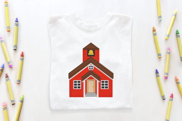 Schoolhouse Applique Embroidery: A Timeless Design for Creative Projects